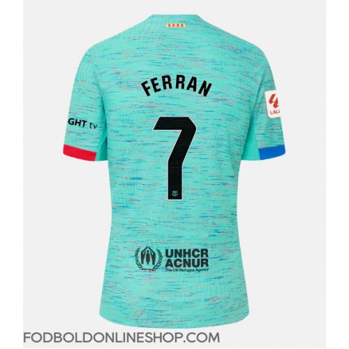 Barcelona Ferran Torres #7 Tredjetrøje 2023-24 Kortærmet